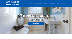 Desktop Screenshot of bathmagicwv.com